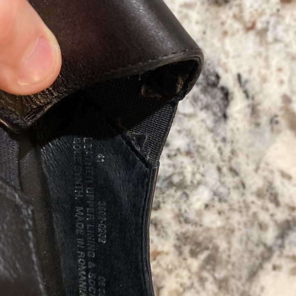 Fossil Black Slip On’s Size 41 - Picture 7 of 7